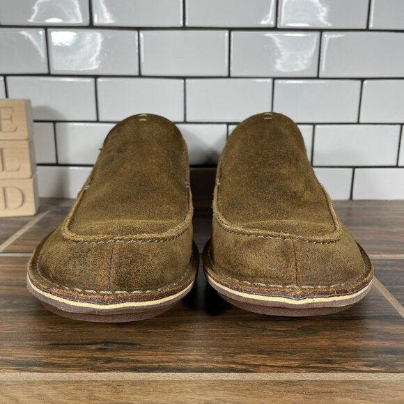 Clarks Est 1825 Mens Size 11 Shoes Brown Leather Casual Slip On Loafer main image 6